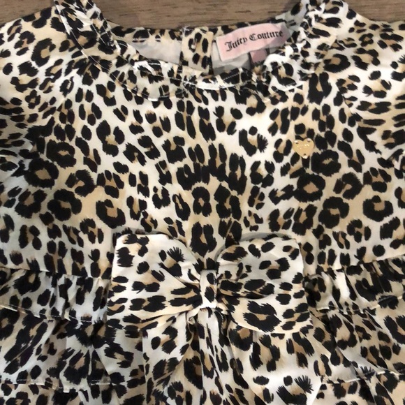SALE Juicy Couture Cheetah print dress in size 18/24m. Great Condition. - Picture 2 of 6
